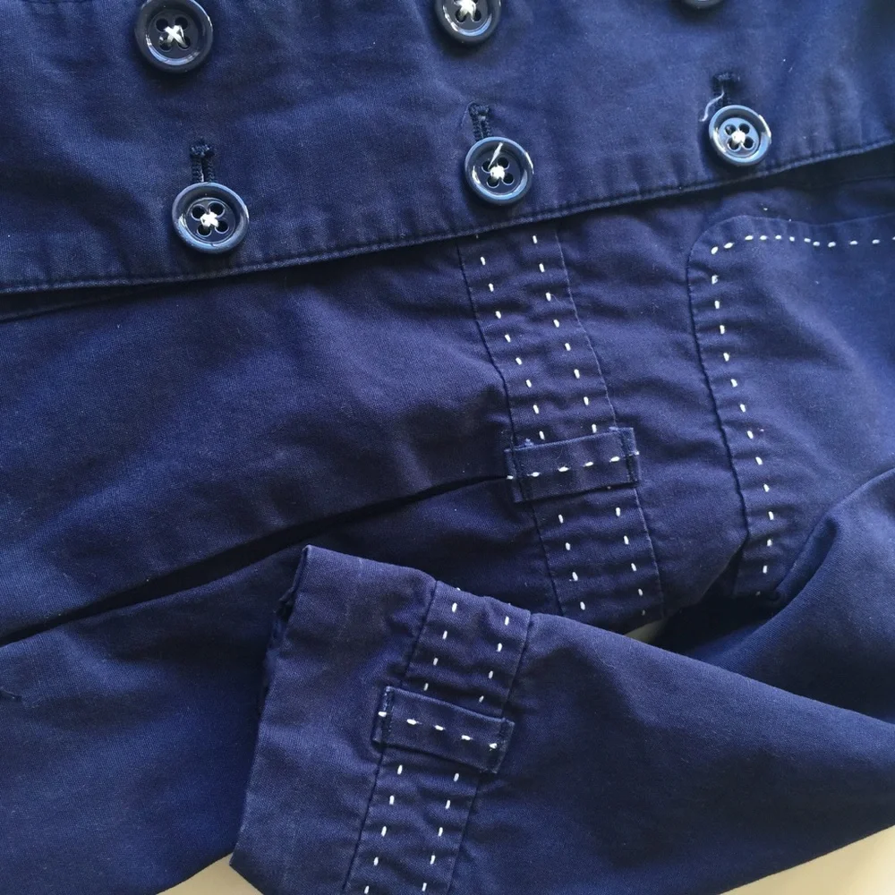 Gymboree pleated trench coat